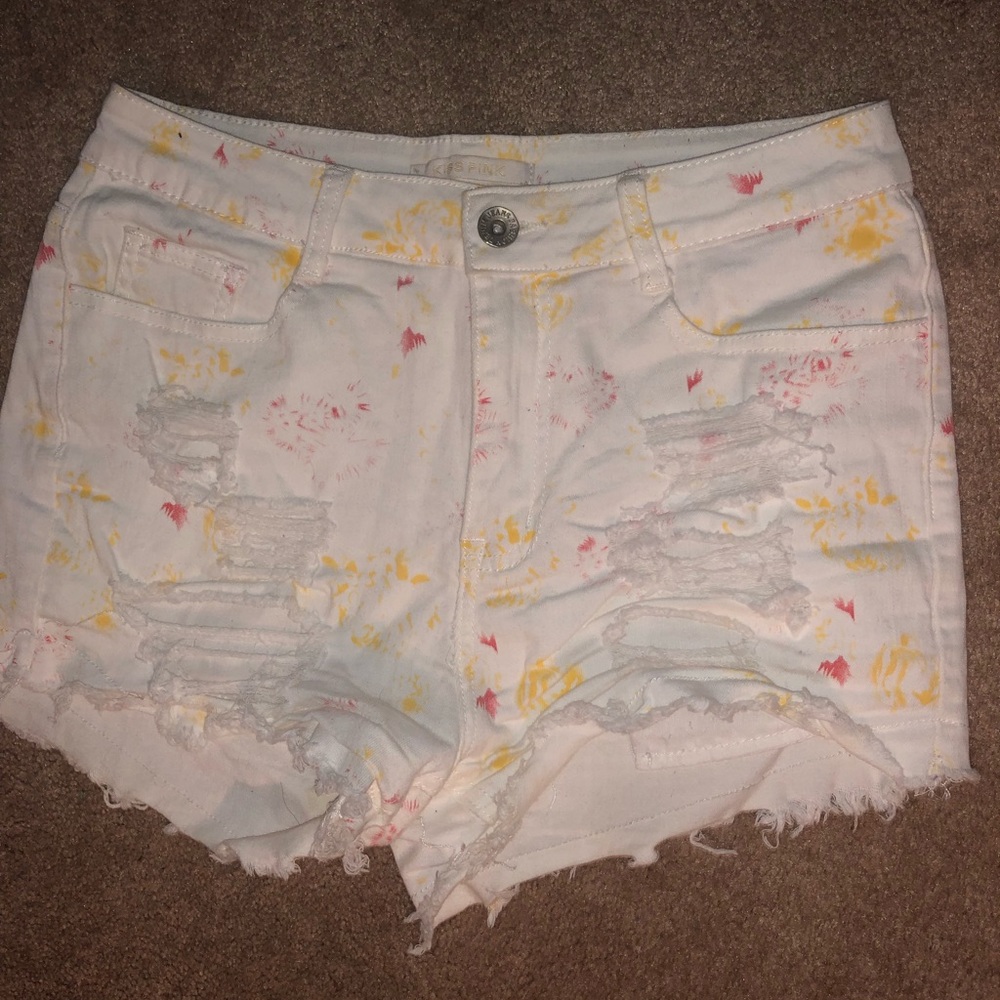 White shorts